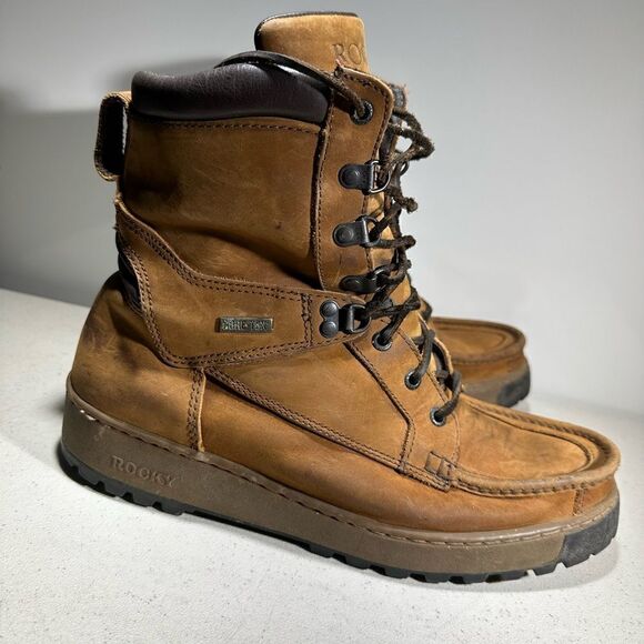 ROCKY OUTBACK GORE-TEX WATERPROOF 8" HIKER BOOTS 7525 - SIZES 10.1/2 - Picture 1 of 6